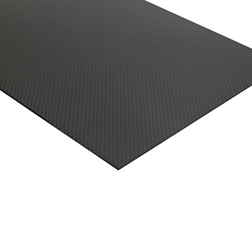 Shina 1pc 2x200x300mm 3k folha de placa de fibra de carbono Folha de 2 mm de espessura da superfície