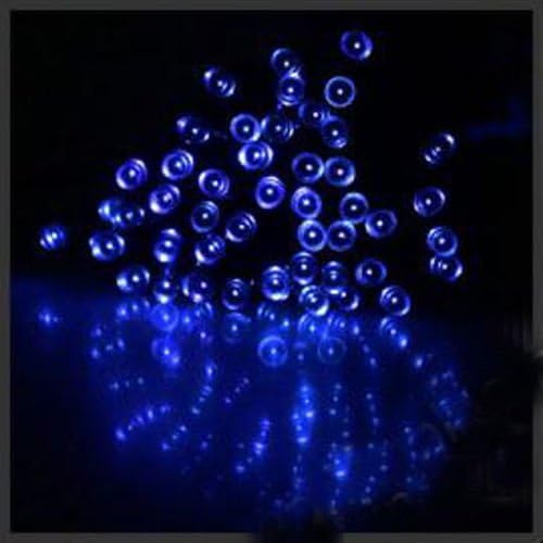 200 conectado solar azul com fada luminosa decoração de natal azul