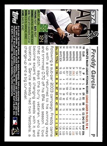 2005 Topps 374 Freddy Garcia Chicago White Sox NM/MT White Sox