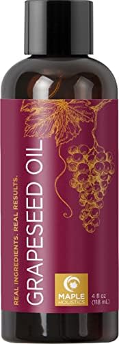 Óleo de uva pura para a pele e cabelos - óleo transportador de uva para óleos essenciais Mistura e
