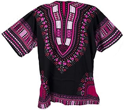 Lofbaz tradicional africano unissex dashiki camisa colorida festival tribal hippie