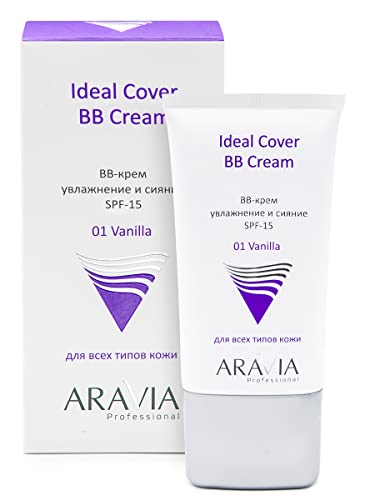 BB-Cream SPF-15 hidratante para o tom da face ,, Aravia, 50 ml, 1,7 fl oz