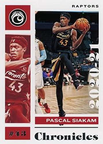 2020-21 Panini Chronicles 17 Pascal Siakam Toronto Raptors NBA Basketball Trading Card