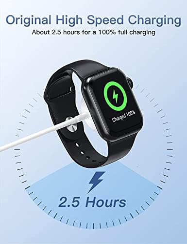 Assista a cabo do carregador para a Apple Watch Charging Fast, compatível com a Apple Iwatch Series Se