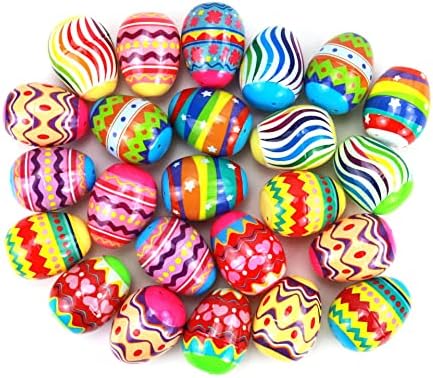 Aoof Easter Egg Group DIY Surpreenda o ovo infantil Toys 96pcsEmptyegg