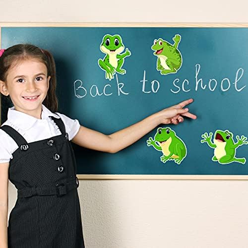 48 peças Funky Frogs recortes Cutuct Accent Bulletin Board Cutt-Out