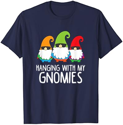 Seguindo com meus gnomies Camiseta Gnome de Jardim Funnamente