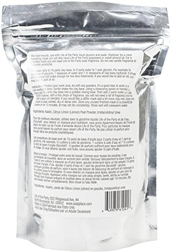 Life of the Party Clay Mask Base 12oz Rosehydrat