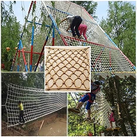 Rede de segurança Crianças corda de linha escalada corda de cânhamo líquido de carga pesada corda escada Mesh malha de playground swingset cerca de rede de rede de hammock hammock)