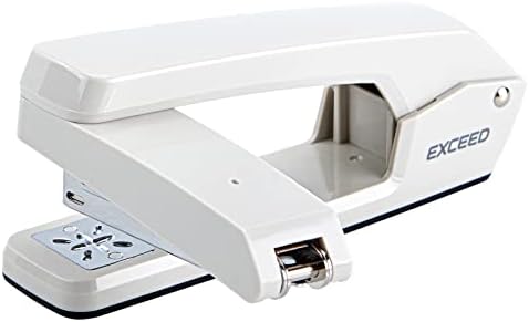 EZWORK STANGE-ARMA GLAPLER GLAPLER, 25 folhas Capacidade, 360 graus Girando grampeadores de mesa para livreleto