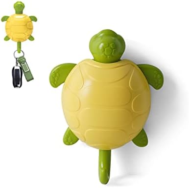 Livlab Turtle adesivo gancho de utilidade para crianças quarto de estar para crianças, garotos de parede de