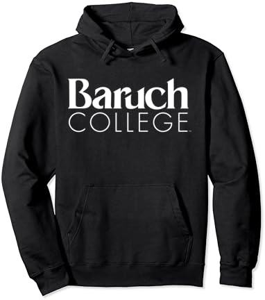 Baruch College Bearcats empilhados com capuz de pulôver