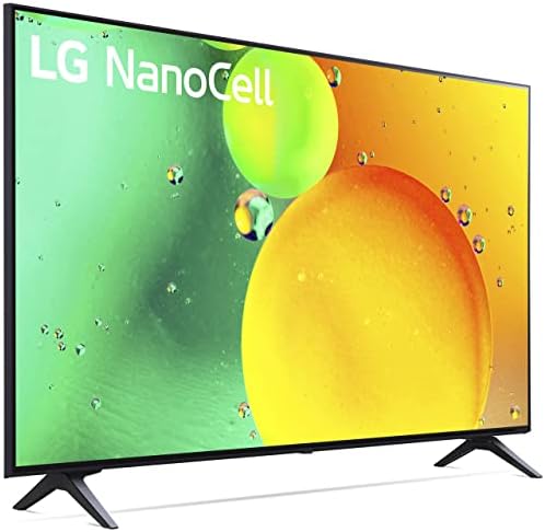 LG Nano75 Série Smart TV Smart 43nano75UQA-2022 4K movido a IA, Alexa embutido
