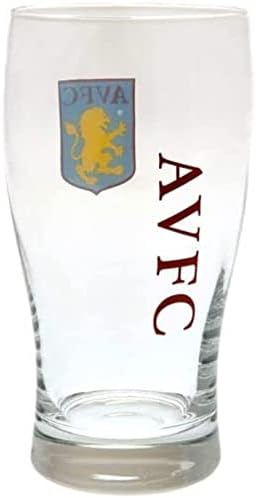 Aston Villa FC Crest Pint Glass