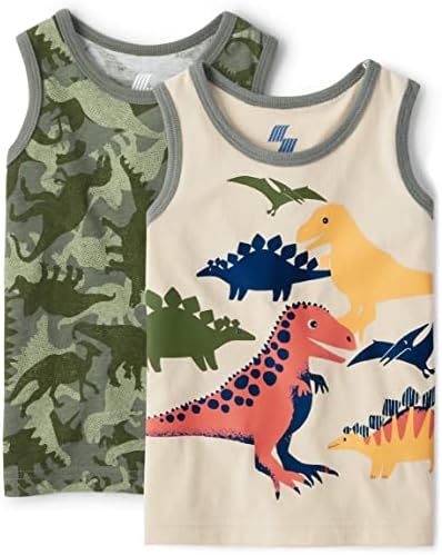 The Children's Place Baby Toddler Boys Tank Tops 2 pacote