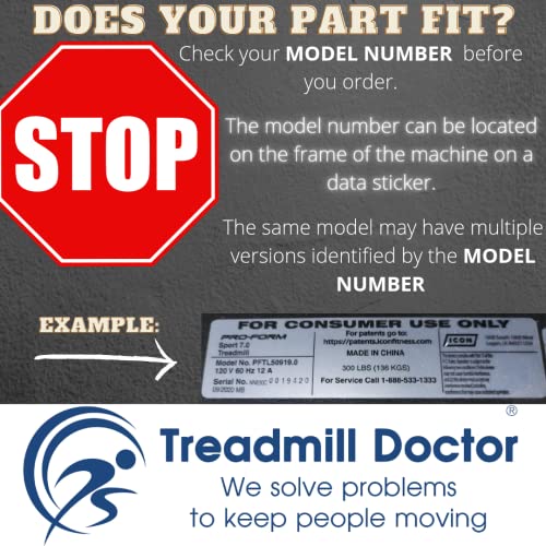 TitMill Doctor Proform 590T Modelo de cinto de corrida em esteira pftl600092