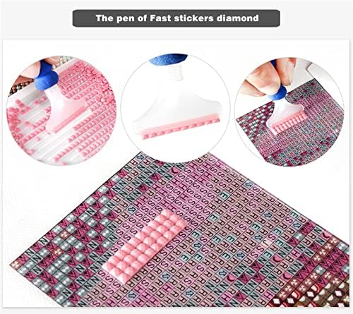 Kits de pintura de diamante 5D DIY para adultos, pinturas de bordados de broca completa de broca completa de pintura