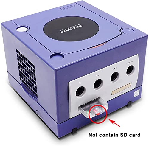 NUHFUFA TF CARD LEITOR GC2SD Adaptador Micro SD Reader para NS GameCube Wii Console
