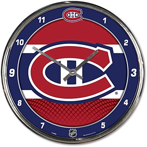 Relógio de Chrome da NHL, 12 x 12
