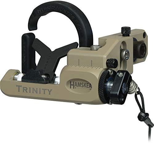 Hamskea Archery Solutions Trinity Hunter canhoto/destro Micro Tune Arrow Rest para caçar arco
