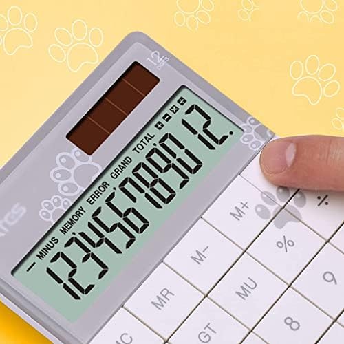 Calculadora de depila calculadora portátil 12 botões de tablets calculadoras calculadoras multifuncionais
