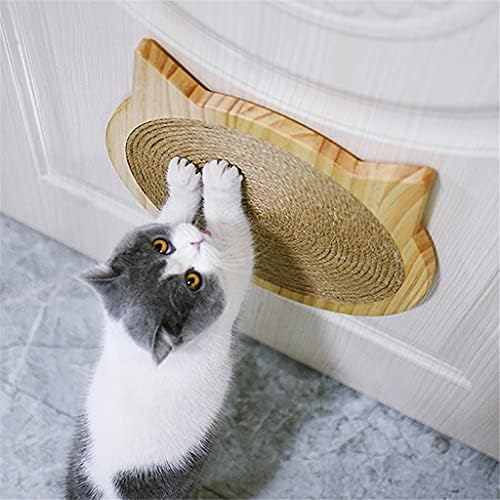 XLAIQ Sisal Cats Scratcher placa arranhando pós -parede scratcher mount scratcher com sucção xícara