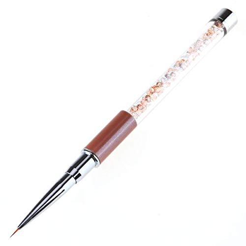 Pincéis de gel de unha caneta alça de caneta co acrílica escultura de artes de salão de salão de unhas