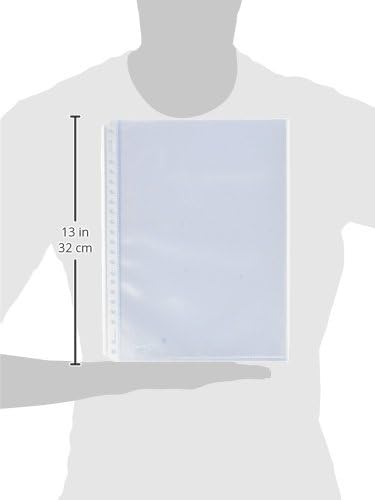 Document Wallet Kangaro A4 pp 23r. 120 mícrons transparentes cristalinos claros 10 pcs.