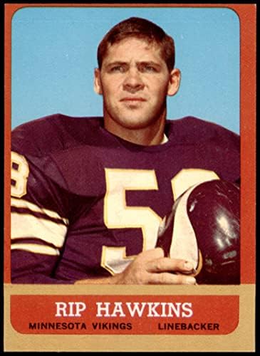 1963 Topps 106 RIP Hawkins Minnesota Vikings VG/Ex Vikings Carolina do Norte