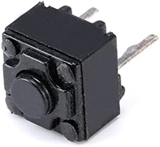 Valoyi Industrial Switches 100pcs/lote 6x6x6.0mm Micro interruptor Micro Switch 666mm Botões interruptores 2pin