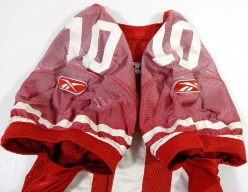 2011 San Francisco 49ers Kyle Williams 10 Jogo emitido Red Jersey 42 DP41210 - Jerseys de jogo NFL não assinado