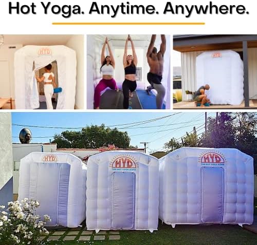 The Hot Yoga Dome - Portátil e leve configuração fácil de configuração de ioga gostosa de ioga