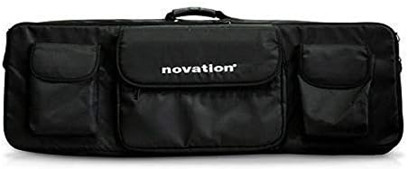 Novation 61 Soft Ombro Saco para teclados de controlador MIDI de 61 teclas, preto