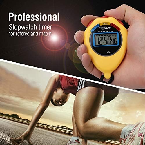 Stopwatch de atletismo, cronômetro de corrida eletrônica de várias funções especializadas, cronômetro de