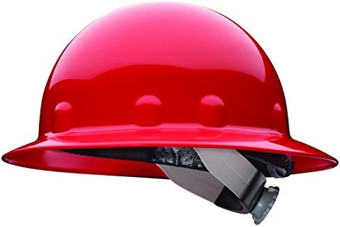 Fibre-metal por Honeywell E1sw15a000 Super Oito Chapéu de balanço da borda completa, vermelho, médio