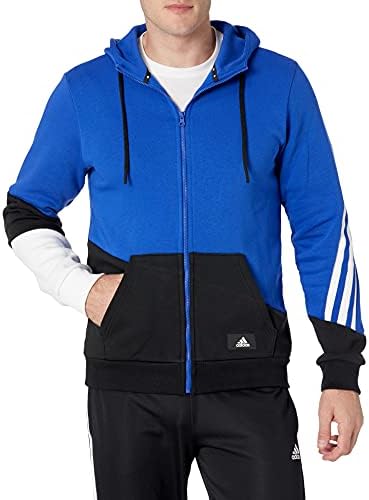 ADIDAS MEN's Sportswear Colorblock Hooded Tracktop