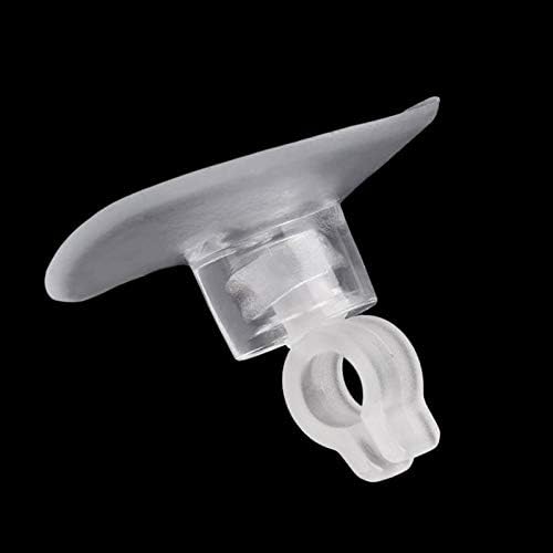 WRG_BOS 5PCS Cup de sucção de otário de aquário para o suporte do tubo de tubo de linha de ar de 5 mm