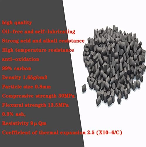 GOONDSD 99,9% GRAFITE Partícula resistente ao calor Lubrificar grãos de lubrificar para rolamentos de auto-lubrificar,