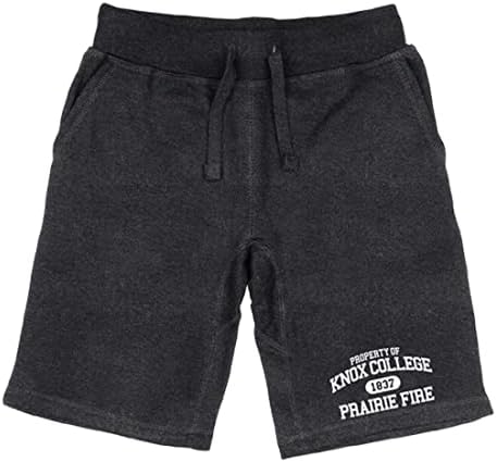 Knox College Prairie Fire Property College Fleece Shorts de cordão