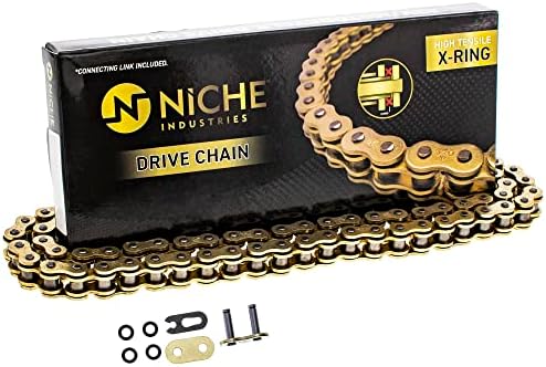 Nicho Gold 420 Chain de anel X 106 links com link mestre de conexão