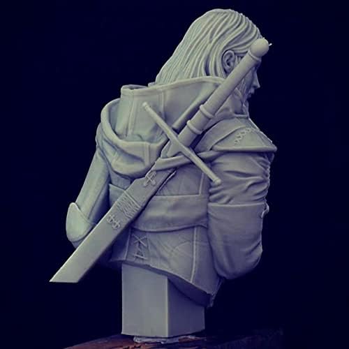 ETRIYE 1/10 Modelo de Busto de Personagem de Resina Antigo Viking Pirata Diecast Modelo Busto