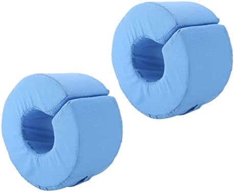 2 PCS Altatuda de elevação do pé, azul de tornozelo de tornozelo de espuma de almofada para a perna do travesseiro