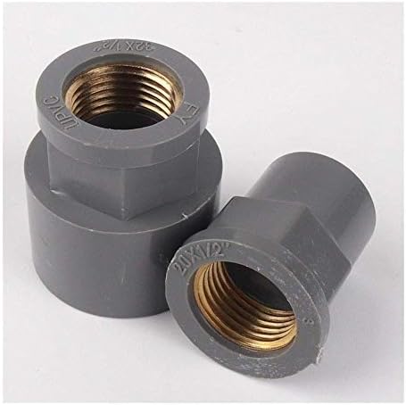 Acessórios e acessórios de tubo Zhjbd 20pcs 20 ~ 32 mm a 1/2 ~ 1 Frea de cobre PVC Conectores