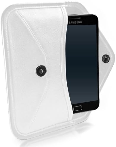 Caixa de ondas de caixa compatível com Samsung Galaxy J3 - Bolsa mensageira de couro de elite, design