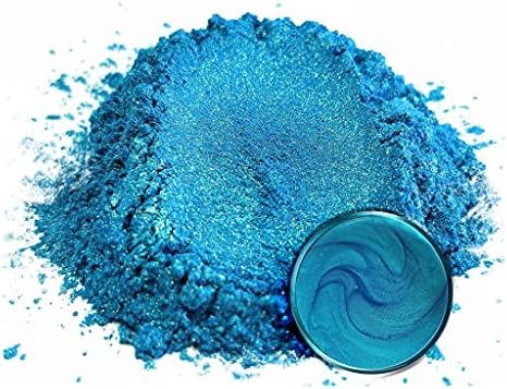 Mica Powder Pigment “Sora-IRO Blue” Multiperse Furpose Arts and Crafts Additive | Trabalho de madeira, epóxi,