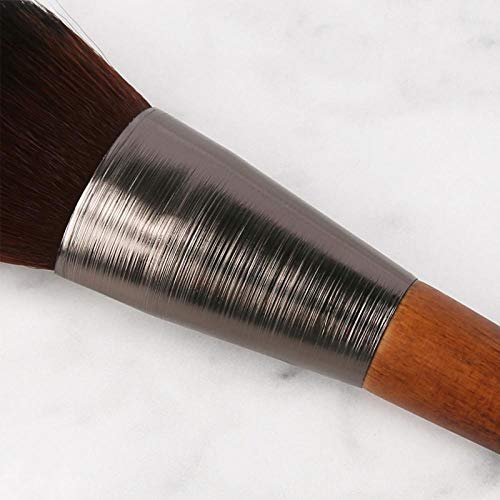 10 x Brush de maquiagem Brown Wiredrawing Trowup Brush Definir ferramenta de beleza