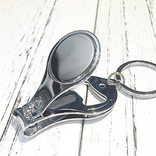 Hello World coreano Art Deco Gift Fashion Nipper Ring Ring Key Chain Bottle Oppeter Clipper