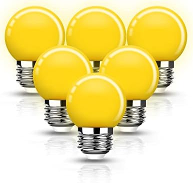 Lâmpada amarela LED, lâmpadas de decoração de LED de 15W de 15w, lâmpadas de decoração LED, lâmpadas de