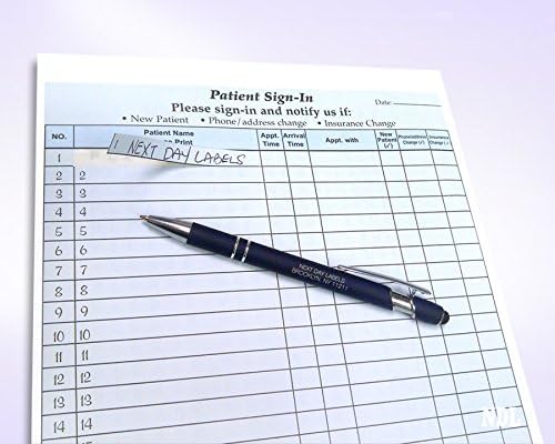 NCR sem carbono 3 Peças Patient Sin nos formulários de etiquetas, a HIPAA aprovou e compatou a confidencialidade