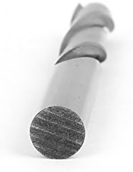 Aexit de 6 mm de diâmetro moinhos de extremidade redonda haste de flautas duplas carboneto de carboneto